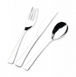 16 Piece Stainless Steel Cultery Set contemporary Collection