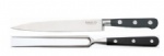 2-Piece Carving Set, Silver