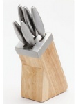 Stainless Steel Knife Block Set