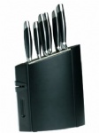 8-Piece Forged Knife Set with Detachable Sharpening Steel
