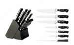 14-Piece Knife Set With Painted Wooden Knife Block