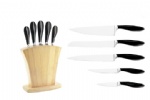 6-Piece Forged Knife Set With Wooden Knife Block