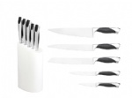 6-Piece Forged Knife Set With Painted Knife Block