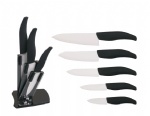4-Piece Ceramic Knife Set With Acrylic Block