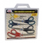 5 Piece Stainless Scissors Set