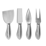 Stainless Steel 4-Piece Cheese Knife Set