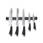 5 Piece Knife Set With Hanging Rack