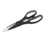 Kitchen Shears, Stainless Steel, Black, 9-inch