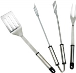 Stainless Steel Barbecue Tool Set (3 Pieces)