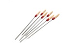 6-Piece 22-Inch Stainless Skewers