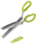 Herb Scissors with Cleaning Comb