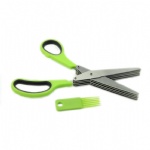 5 blade herb scissors